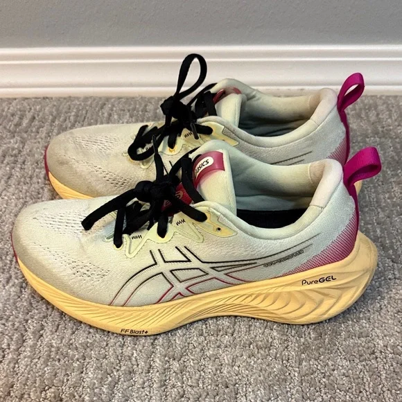 ASICS GEL-Cumulus 25 Men’s Running Shoes - Grey/Rose Gold - Size 8.5 Asics Men main image 2